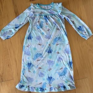 Frozen Elsa Girls Nightgown Size 6/6X
